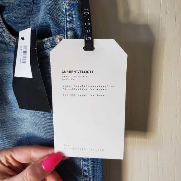 Current Elliot Caballo Highwaist Stilletto Jean - Picture 4 of 5